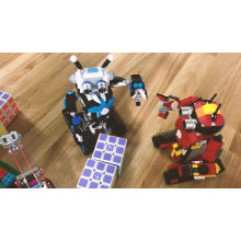 Intelligent Block Set RC Programming Robot Educational Smart Remote Control DIY Robot Model Building Bricks Toys For Kids
